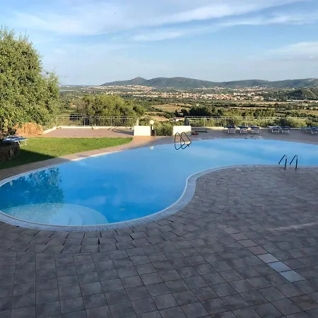 With One Bedroom In Provincia Di Olbia Tempio With Wonderful Sea View Shared Pool And Balcony 2 Km From The Beach